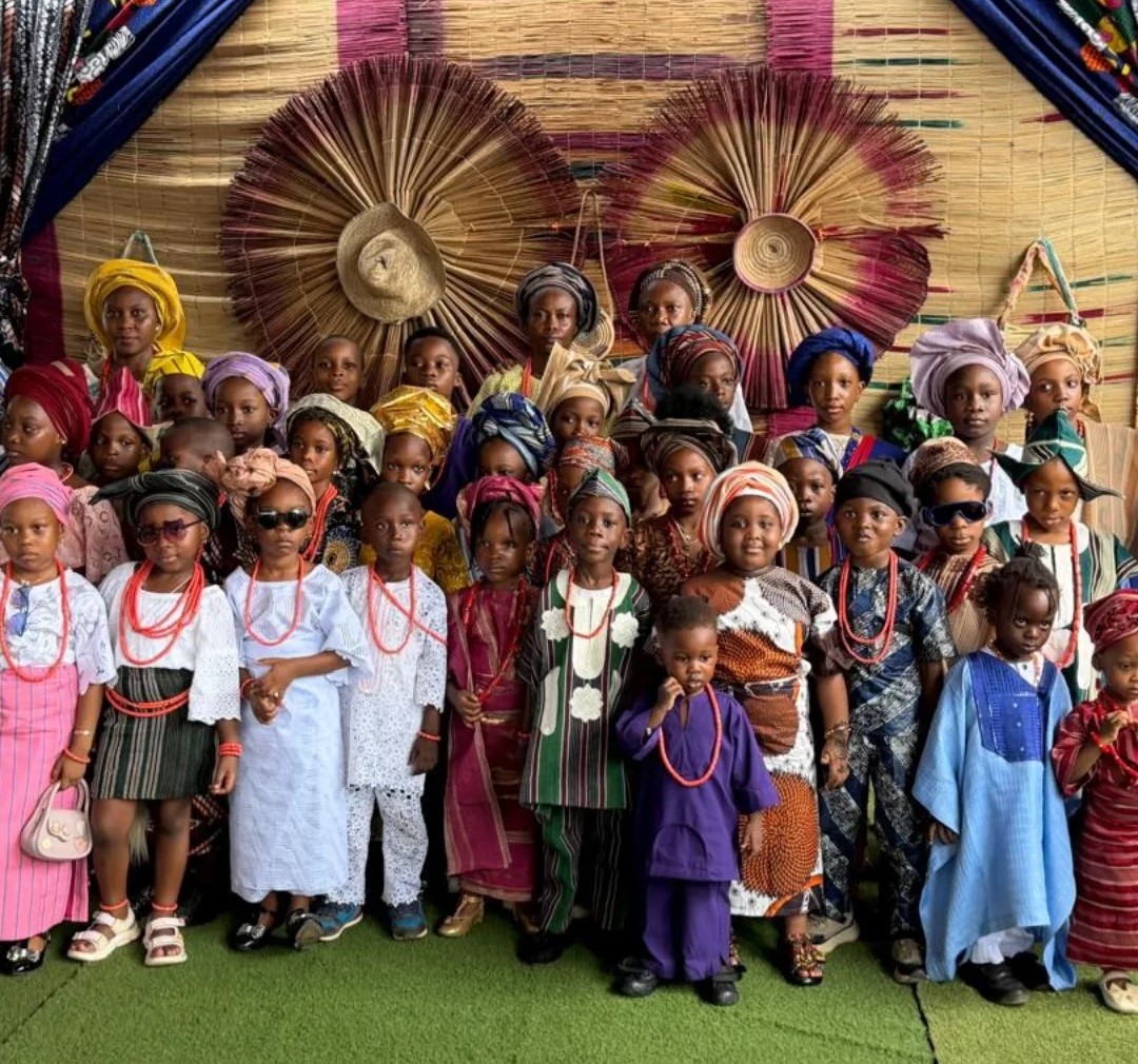 Pupils celebrating cultural day